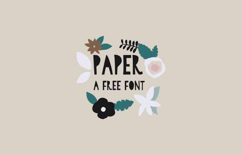 Download Paper Font Free – Elegant Custom Typeface