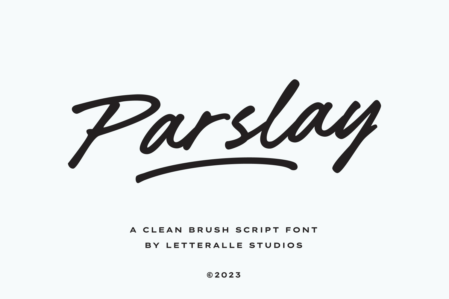 Kostenlos herunterladen: Die vielseitige Parsley Schriftart für kreative Designs