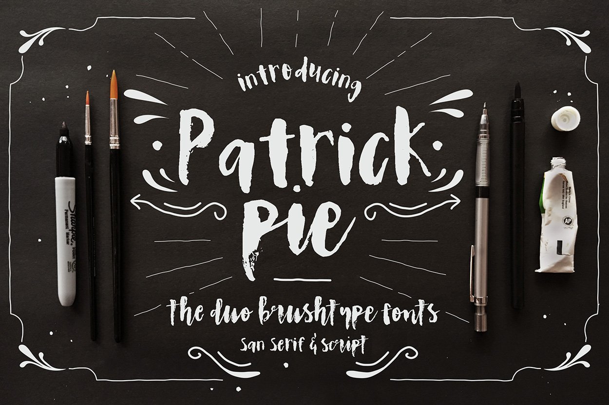 Free Download Patrick Pie Font - Stylish and Playful Design