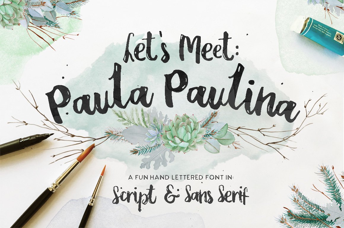 Download Paula Paulina Font Free - Unique Handwritten Style