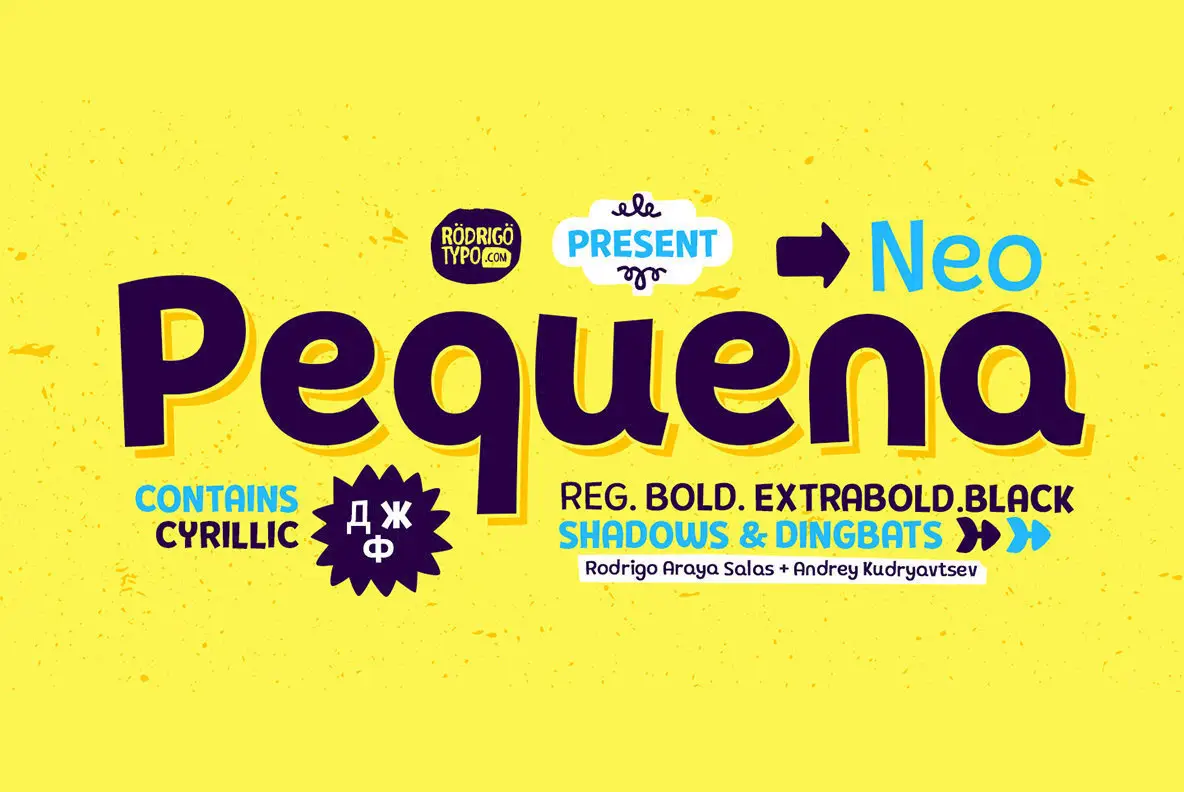 Download Pequena Neo Font Free - Modern Versatile Typeface