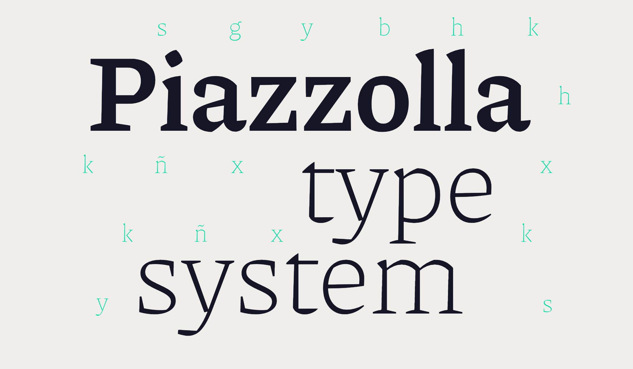 Download Piazzolla Font Free - Stylish & Versatile Design