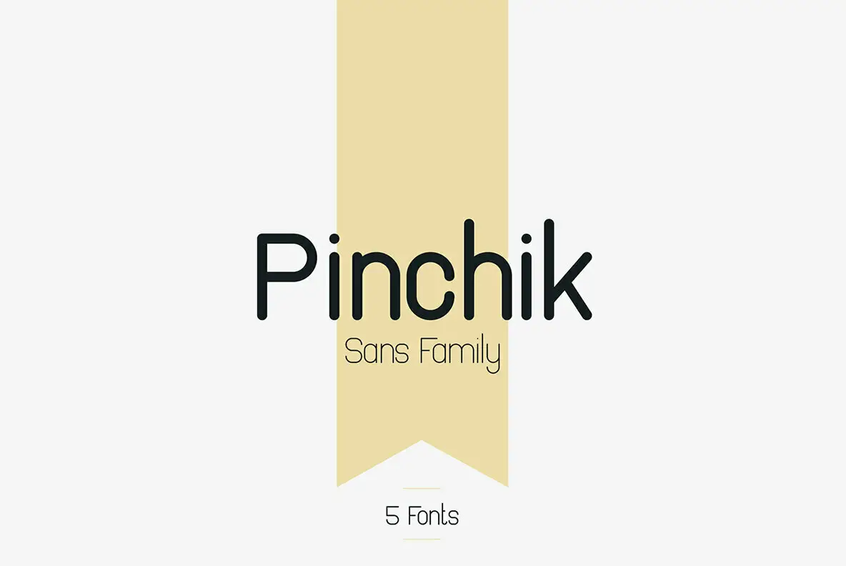 Download Pinchik Font Free - Unique Modern Typeface