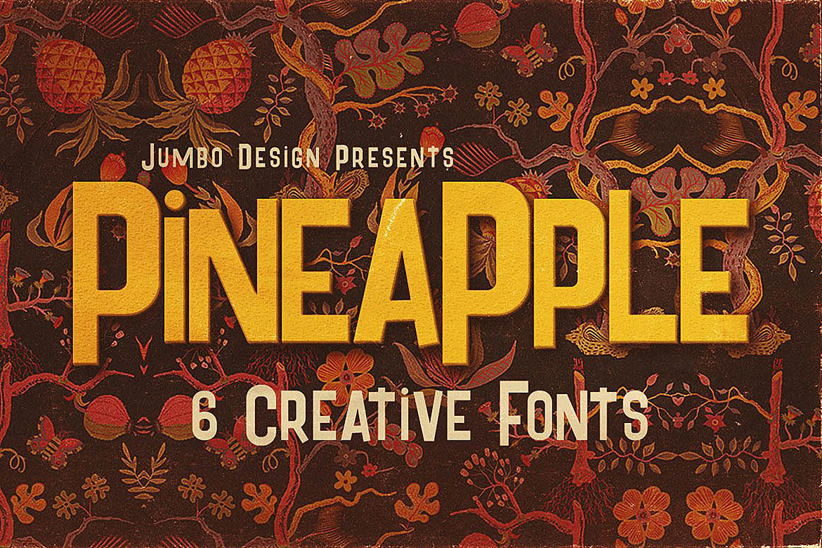 Download Pineapple Funny Style Font Free - Whimsical Charm