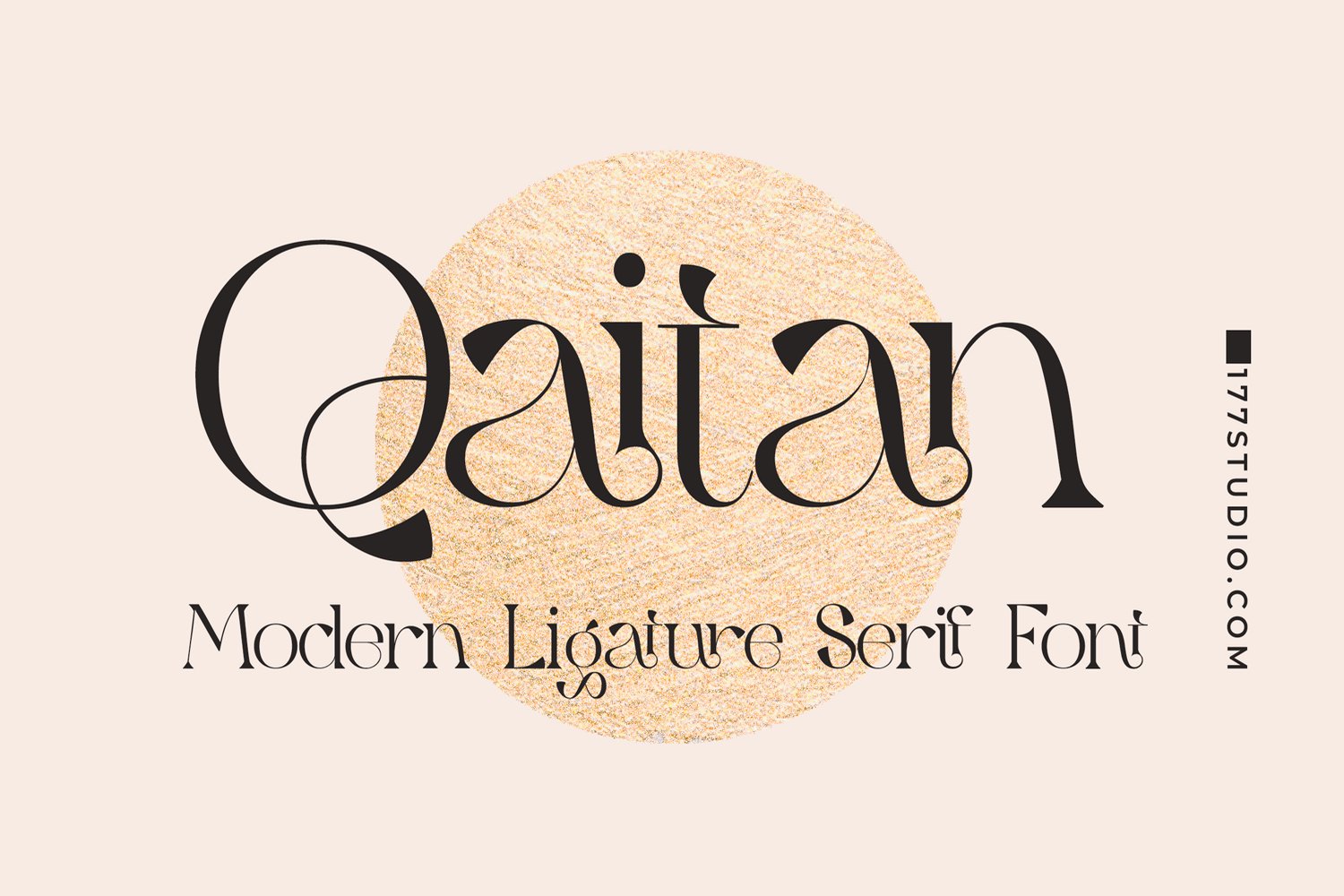 Entdecken Sie die Qaitan Schriftart - Kostenloser Download für kreative Projekte