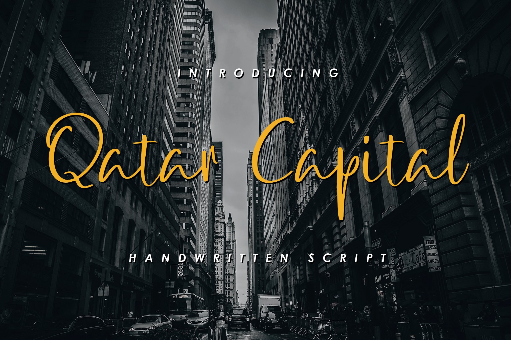 Free Qatar Capital Font Download - Modern Elegant Typeface