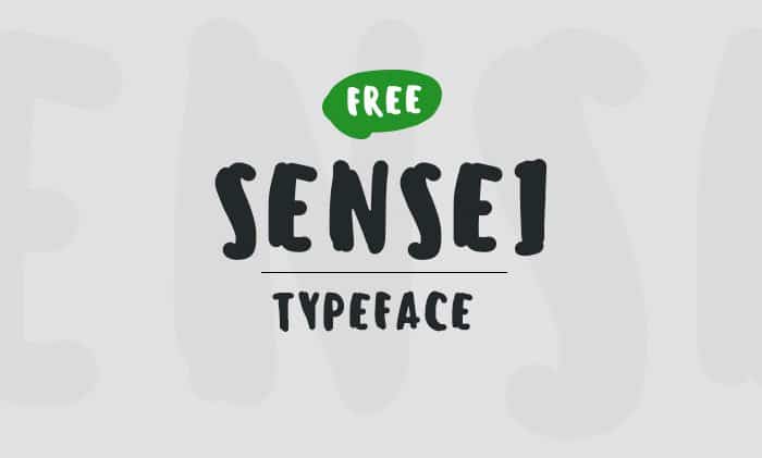 Download Sensei Font Free - Masterful Design for All