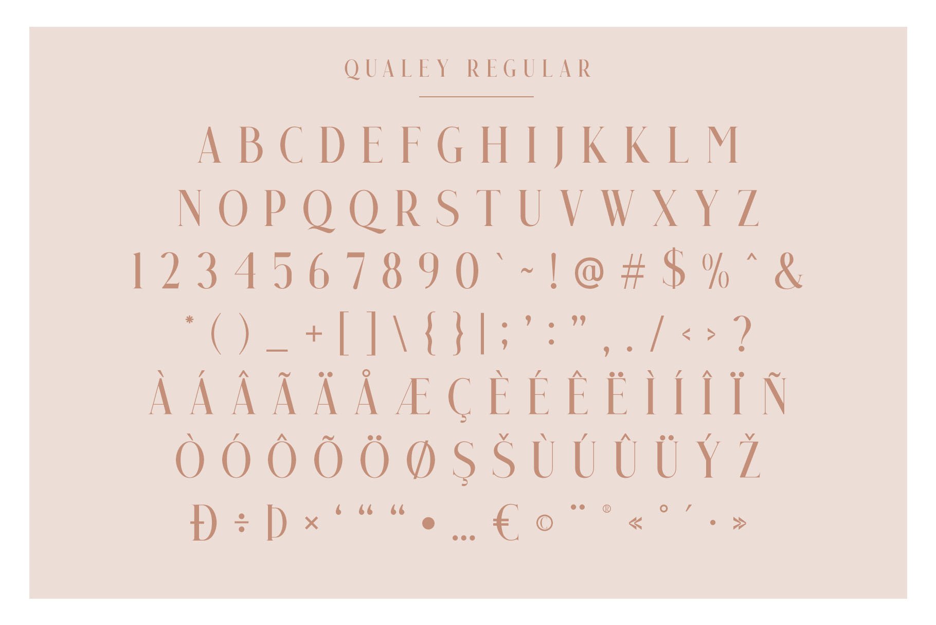 Download Qualey Font Free - Elegant Modern Typeface