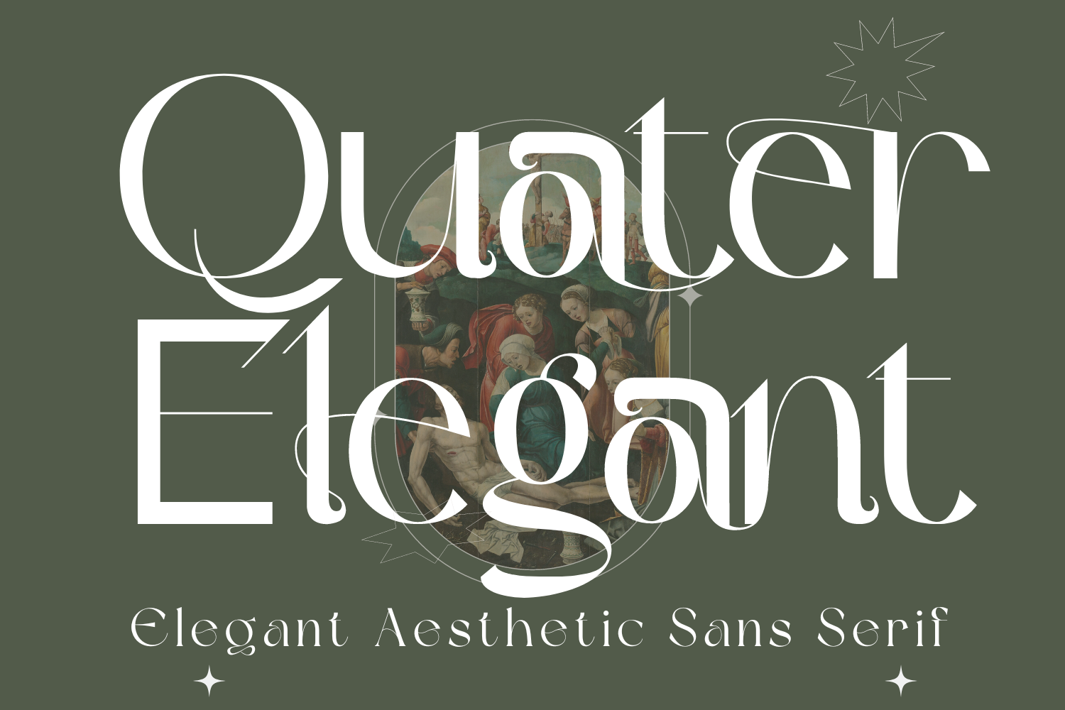 Скачайте бесплатно шрифт Quater Elegant - утончённый стиль для вашего дизайна