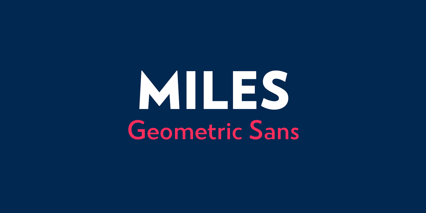 Download RNS Miles Font Free - Unique Modern Design