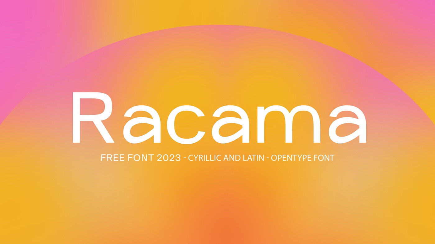 Download Racama Cyrillic Font Free - Unique Cyrillic Typeface