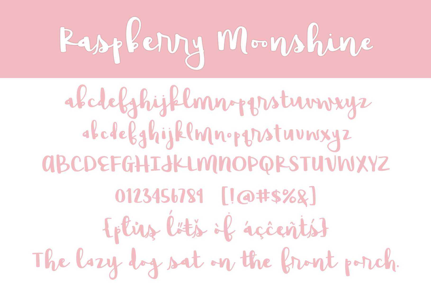 Grab Raspberry Moonshine Font Free - Unique Handwritten Style