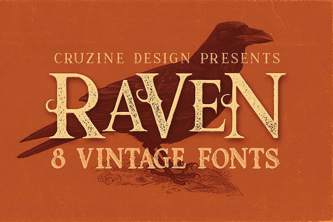 Download Raven Typeface Free - Stylish & Versatile Font