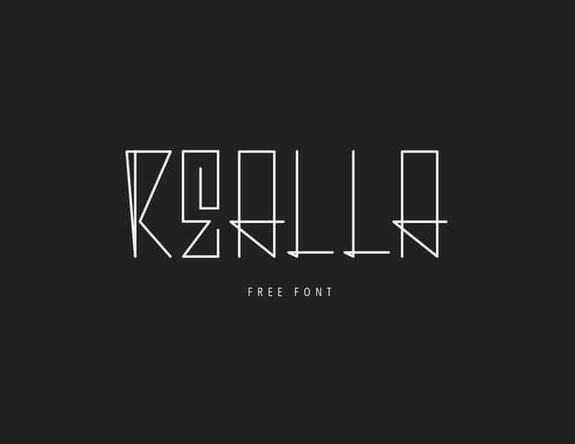 Free Download Realla Font - Elegant and Modern Typography