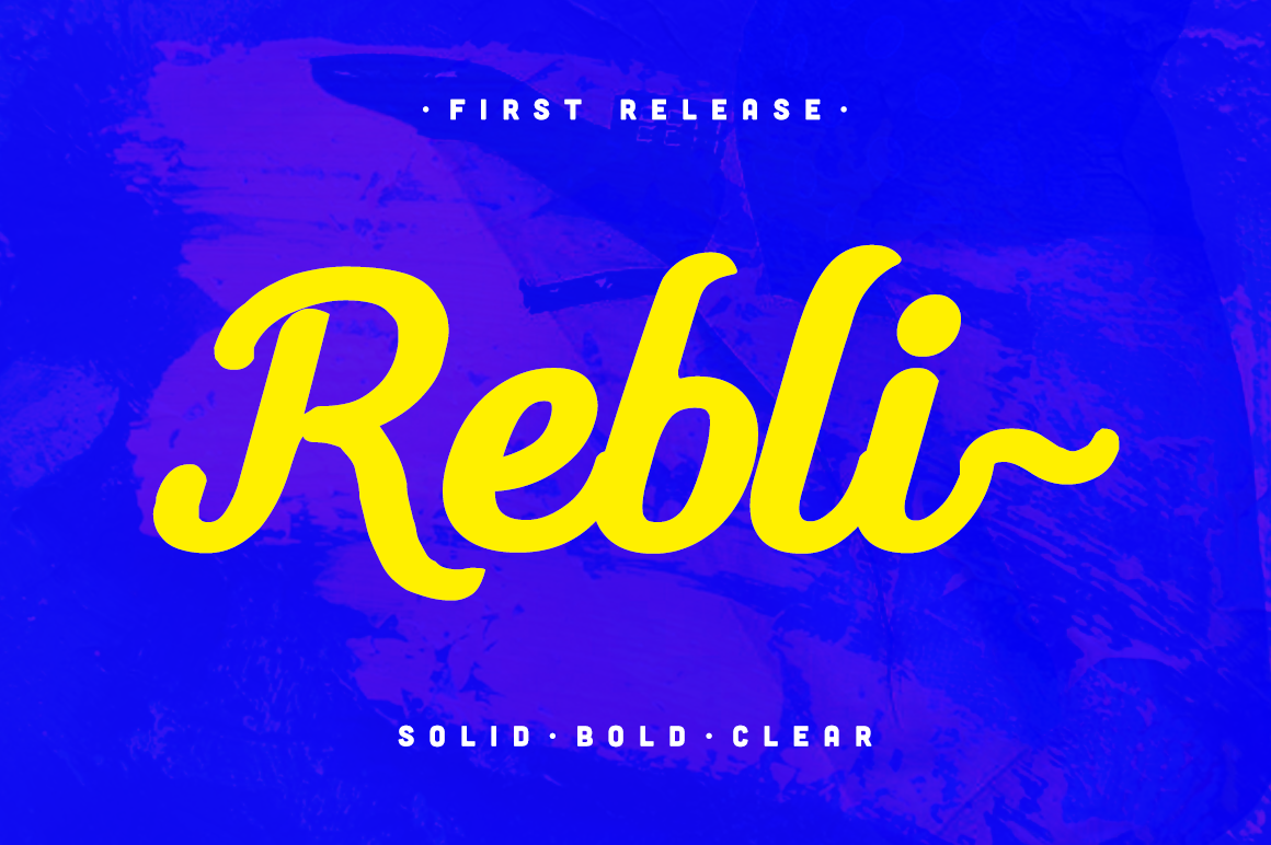 Download Rebli Solid Bold Typeface Free - Strong & Stylish