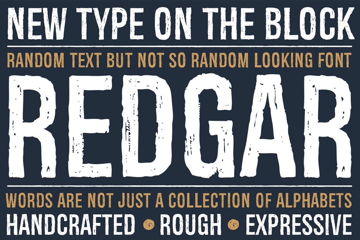 Download Redgar Font Free - Unique & Stylish Typography