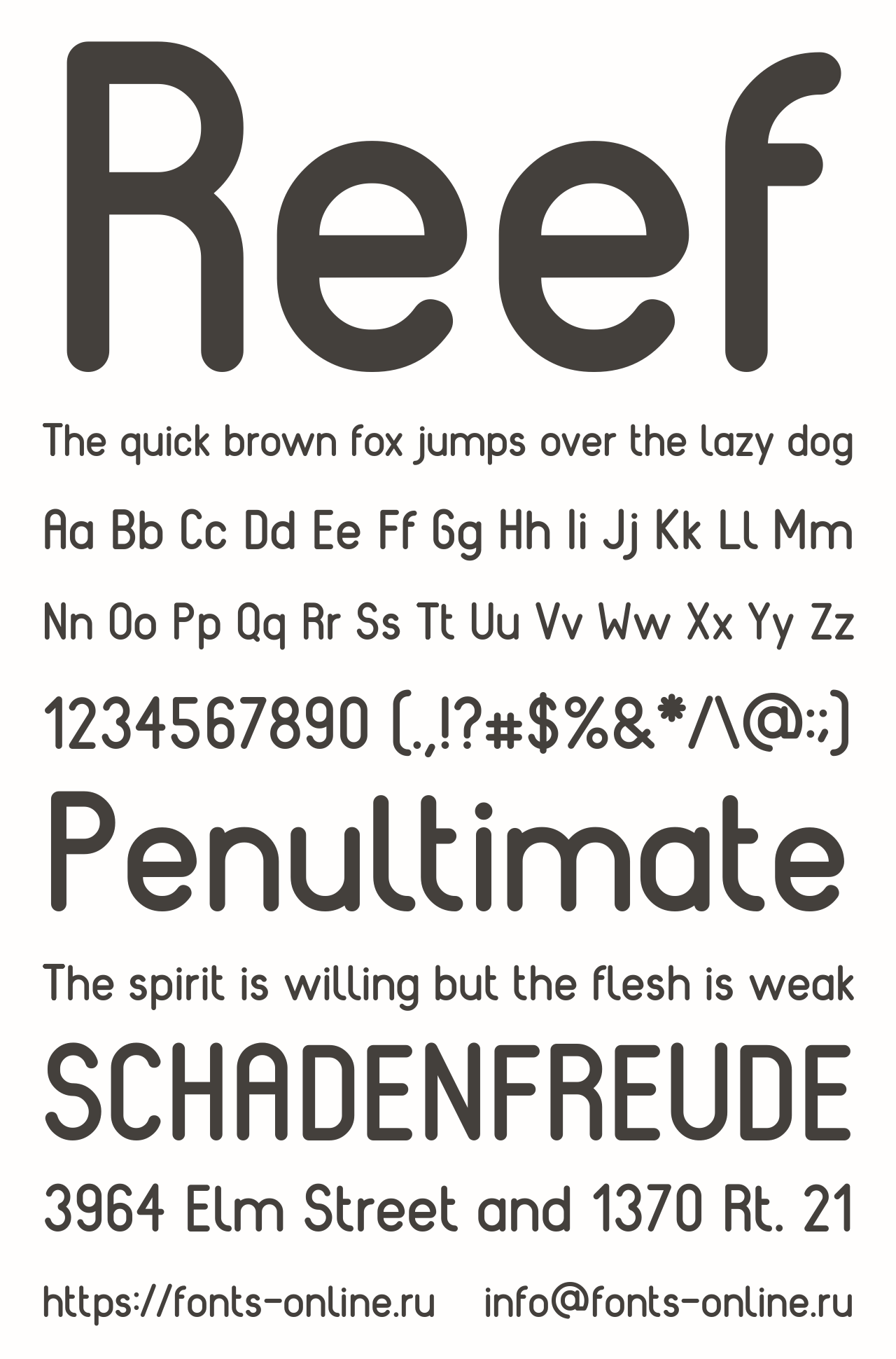 Download Reef FF Font Free - Sleek and Modern Typeface