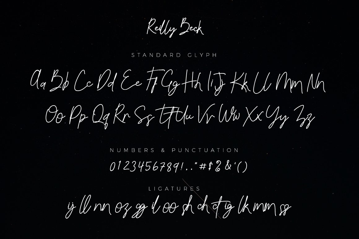 Download Reilly Beck Font Free - Stylish & Versatile Design