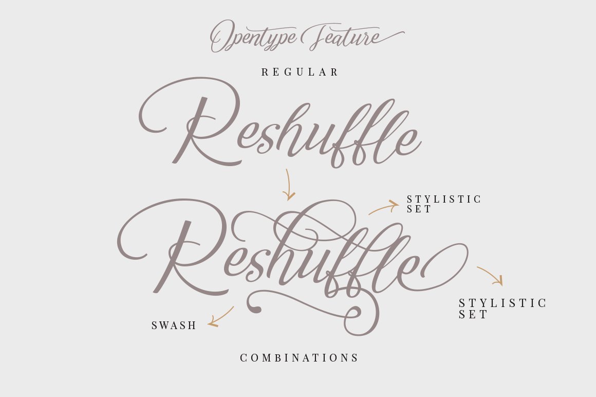 Download Reshuffle Script Font Free - Creative Handwritten Style