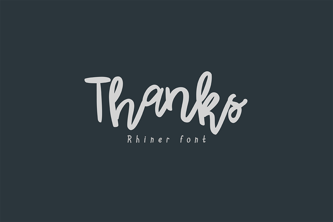 Download Rhiner - Stylish and Versatile Font for Free