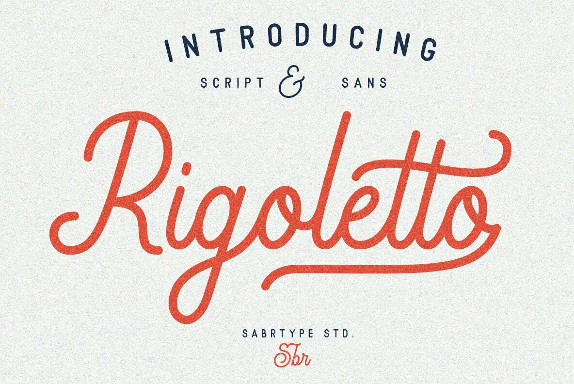 Laden Sie die Rigoletto Schriftart kostenlos herunter - Elegante Antiqua für kreative Designs