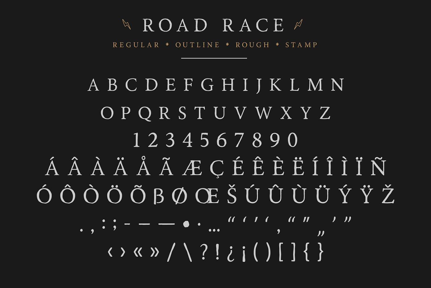 Download Road Race Font Free - Dynamic Racing Style