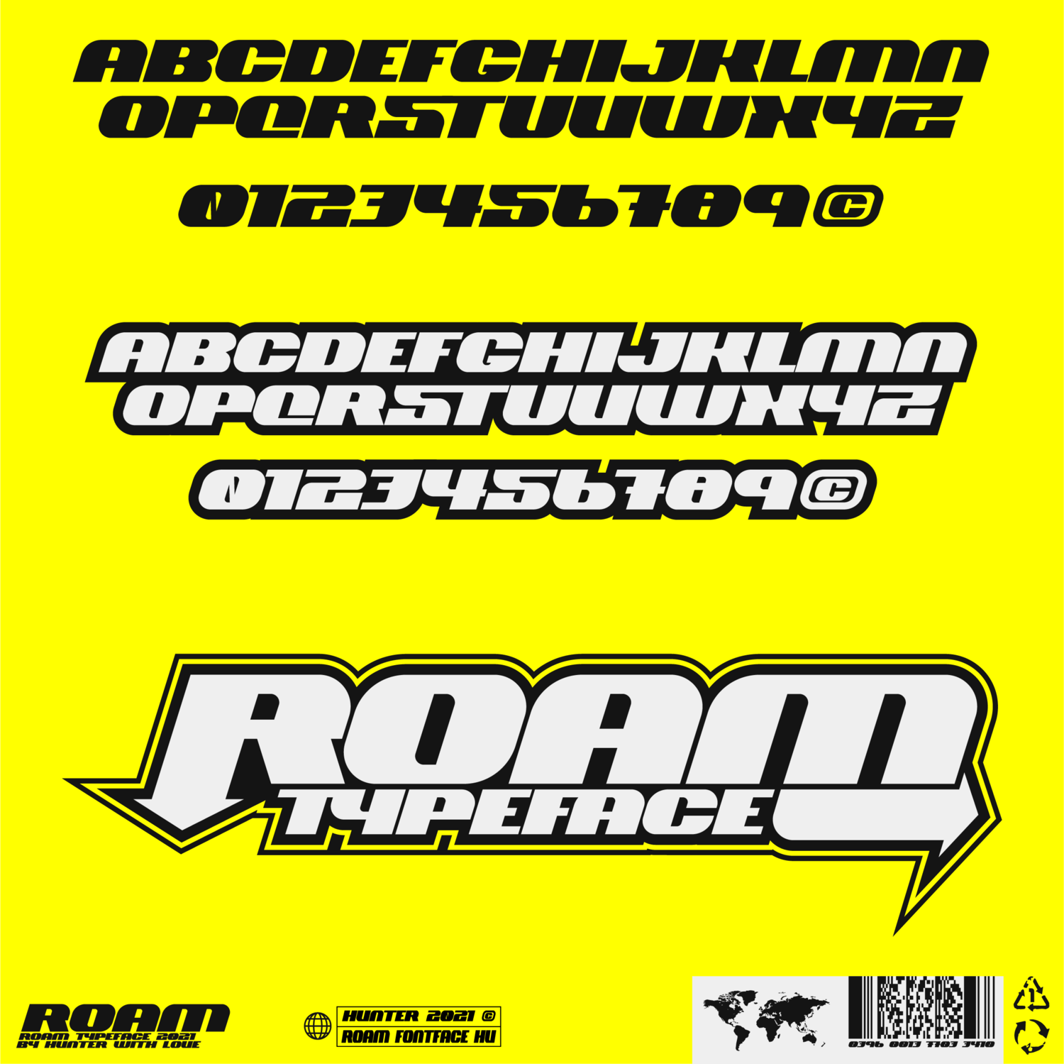 Download Roam Font Free - Versatile and Modern Typeface