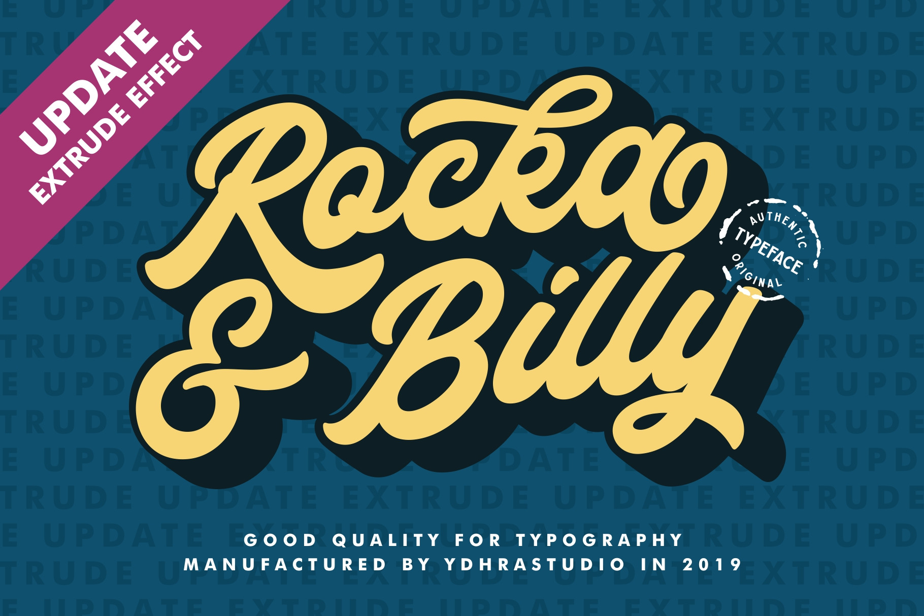 Download Rocka Billy Free - Bold Retro Typography