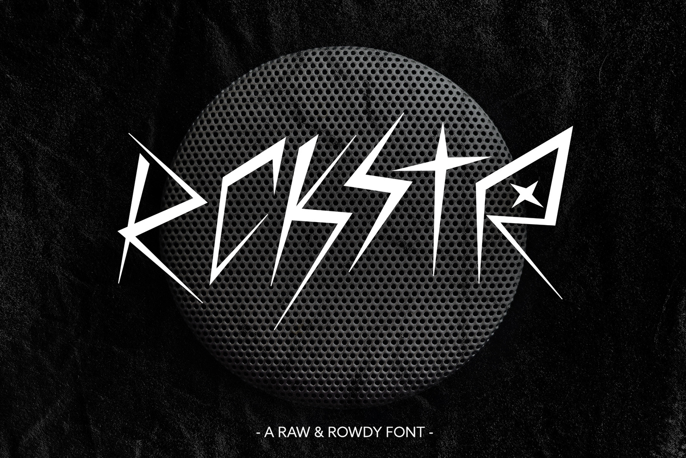 Download Rockstar Font Free - Bold & Edgy Typography