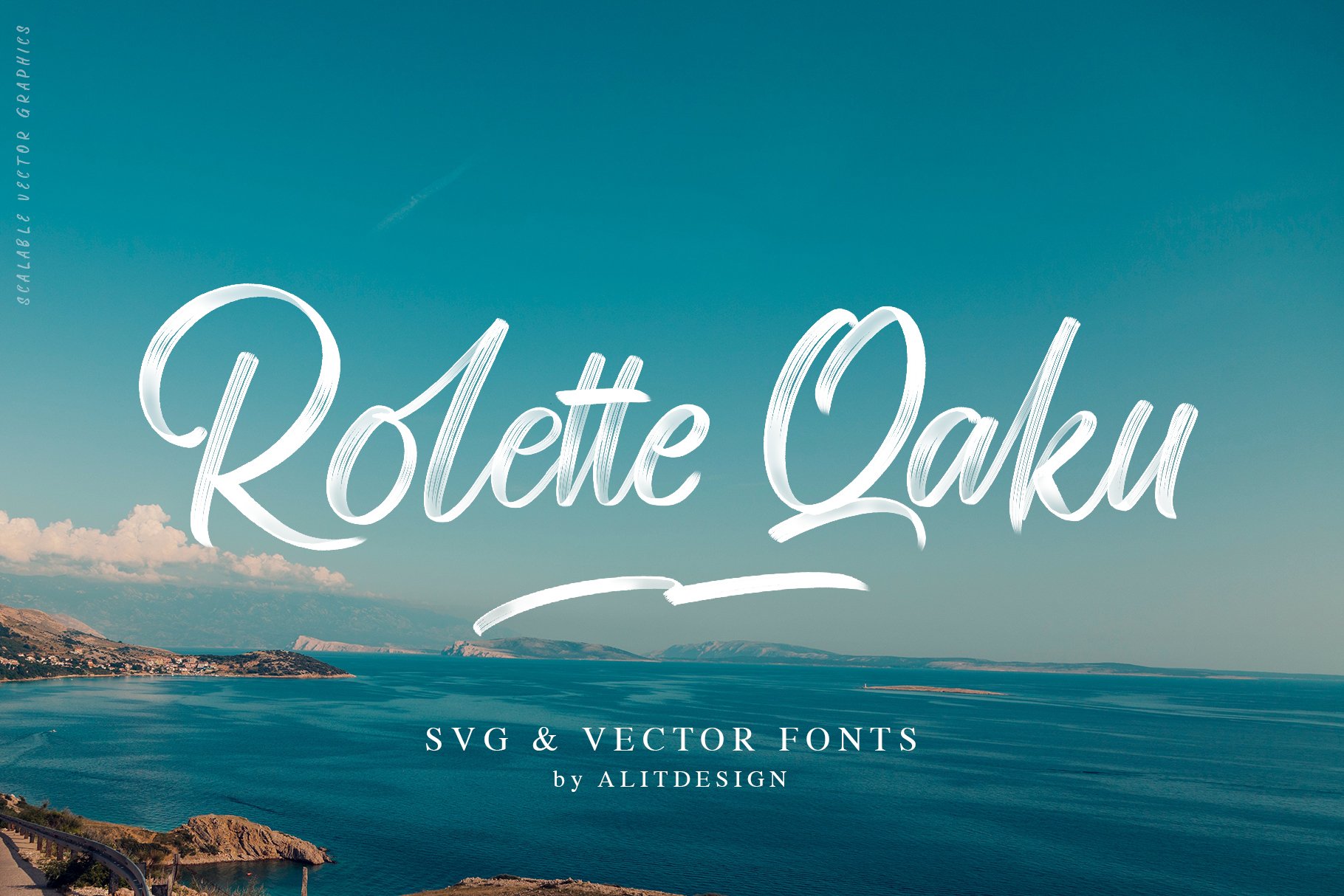 Free Download Rollete Qaku Font - Unique Display Style