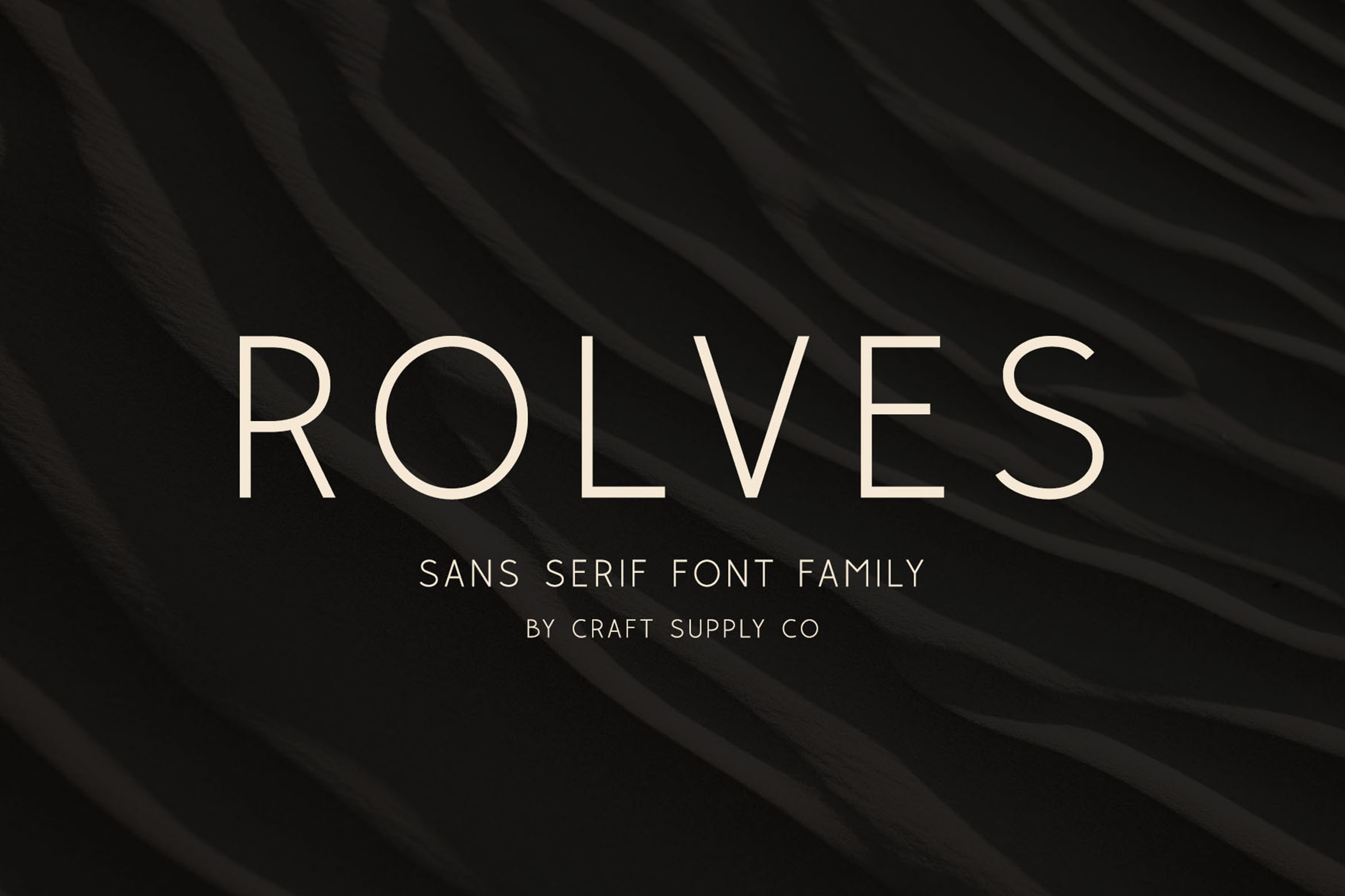 Kostenlos herunterladen: Rolves - Stilvolle und moderne Schriftart