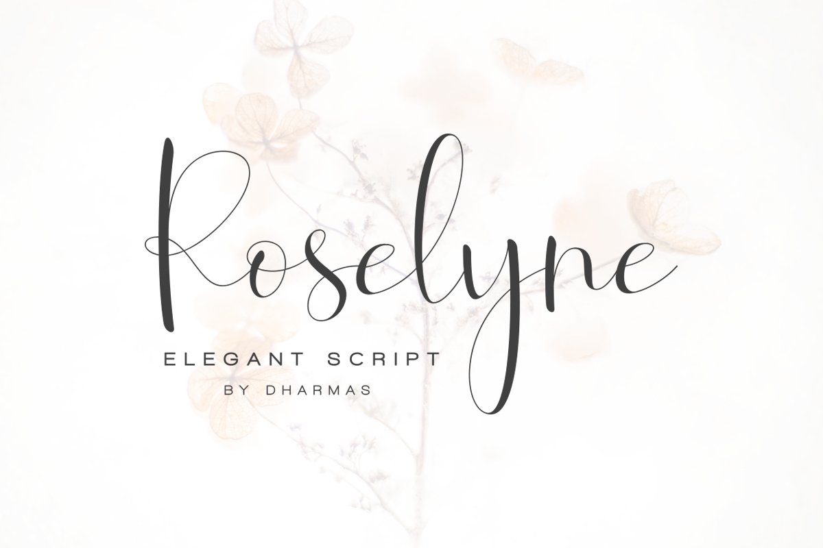 Download Roselyne Font Free - Elegant and Versatile Typeface