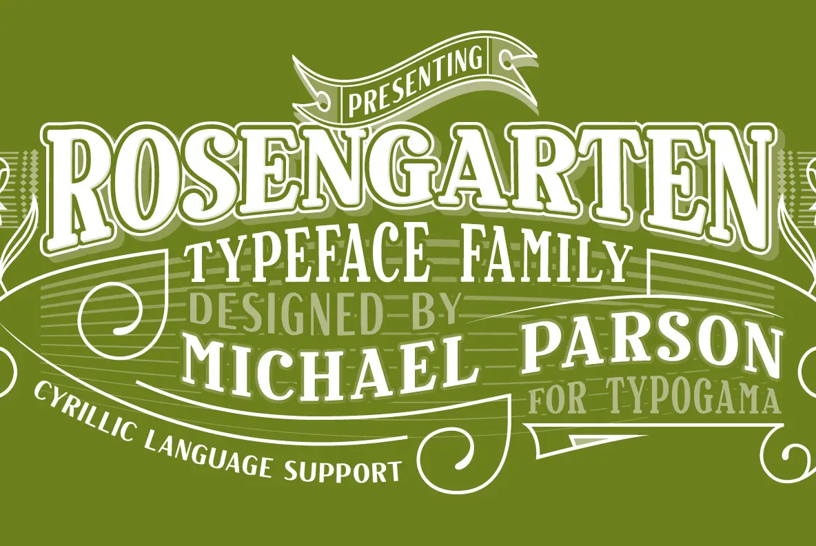 Download Rosengarten Font Free - Elegant and Versatile Typeface