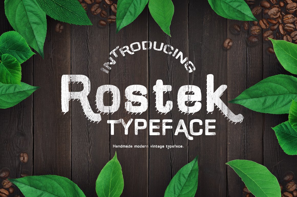 Download Rostek Old Font Free - Stylish Retro Aesthetic