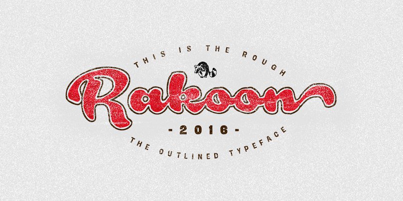 Free Download Rough Rakoon Font - Unique Handwritten Style