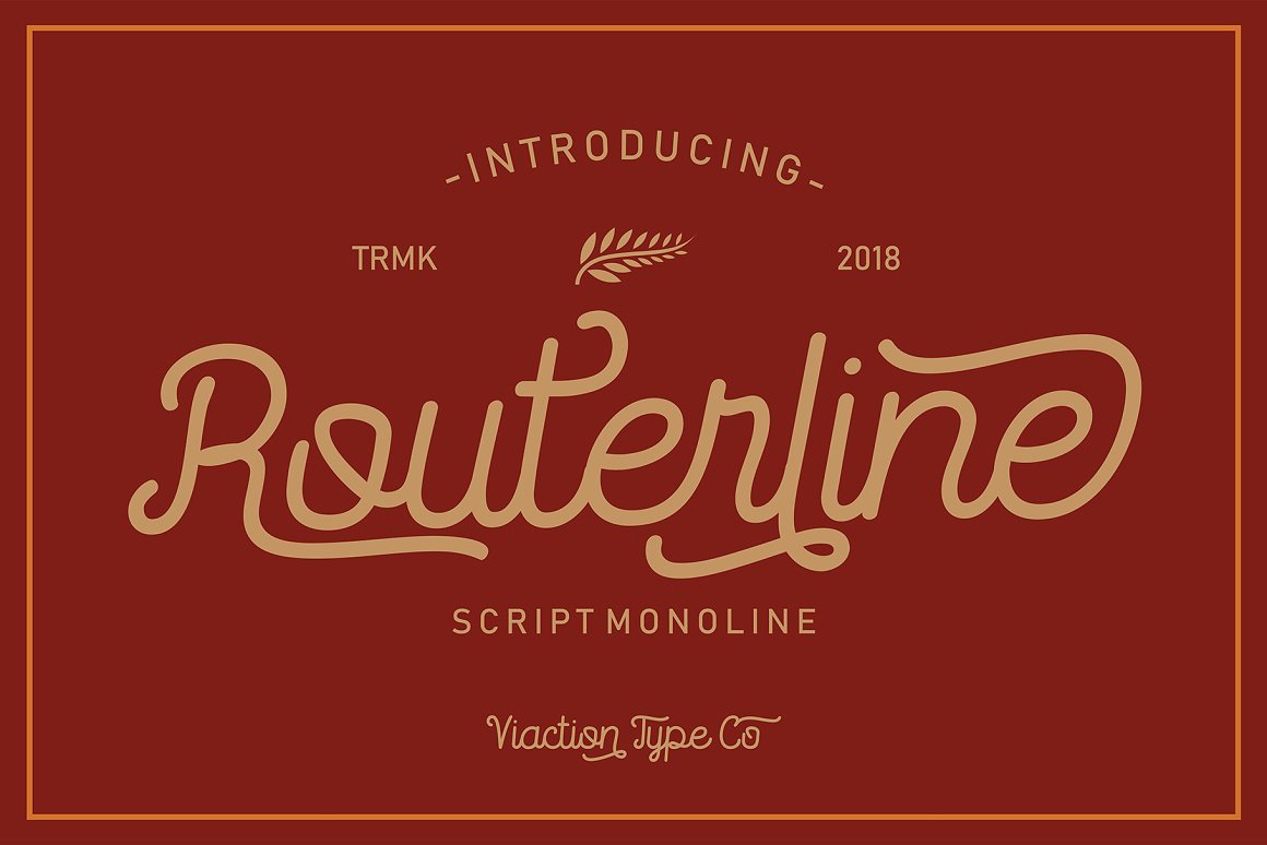 Download Routerline Font Free - Modern Geometric Style