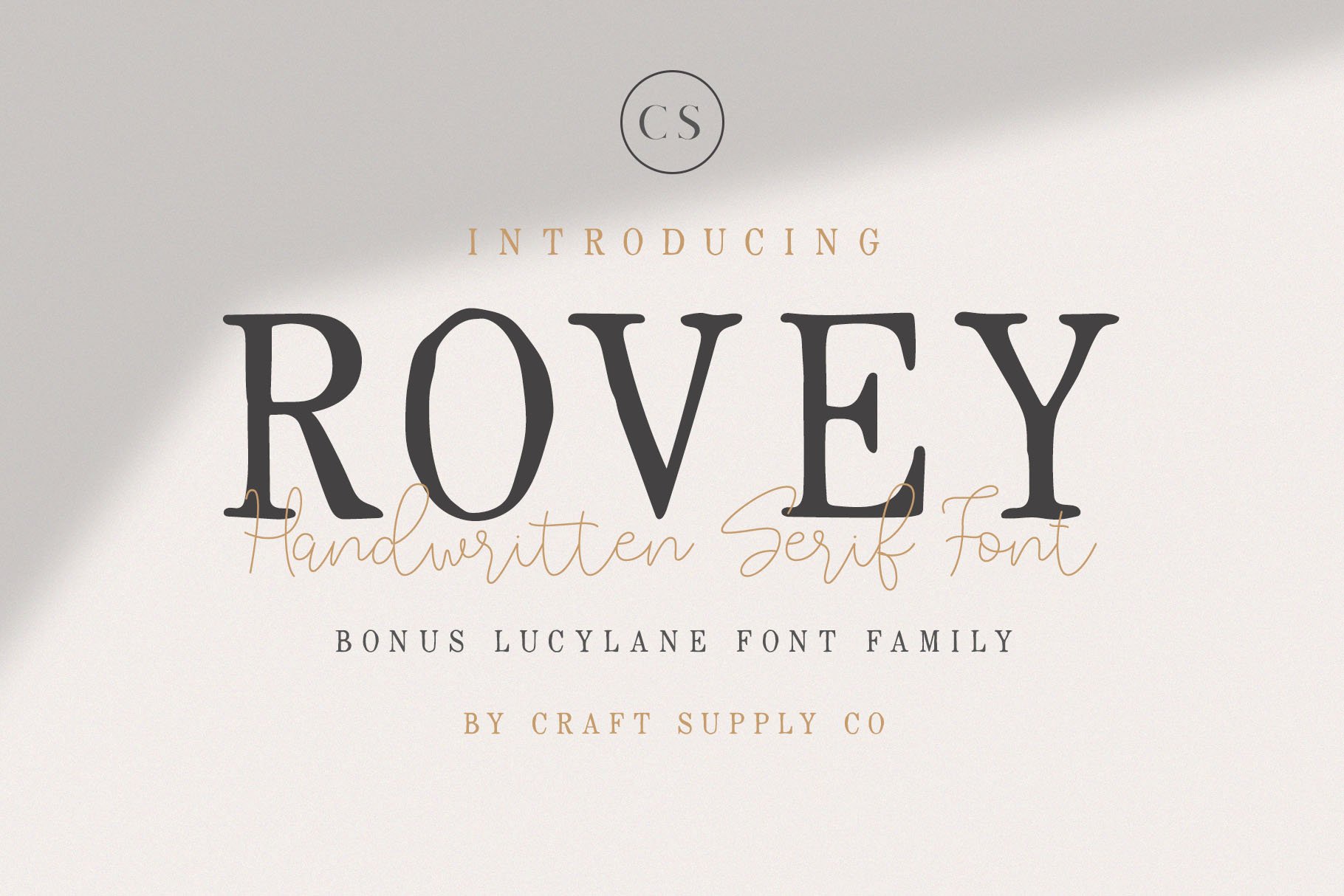 Download Rovey Font Free - Stylish Decorative Typeface