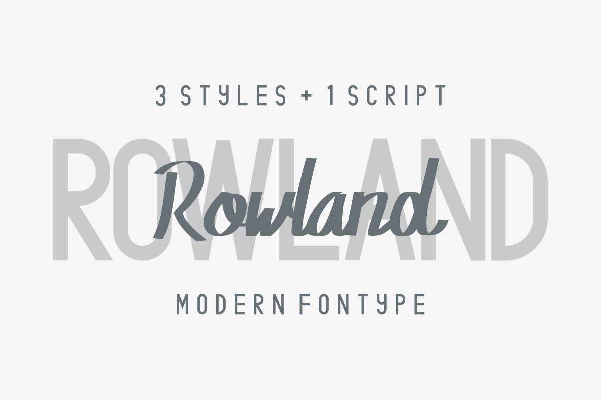 Download Rowland Font for Free - Stylish and Versatile