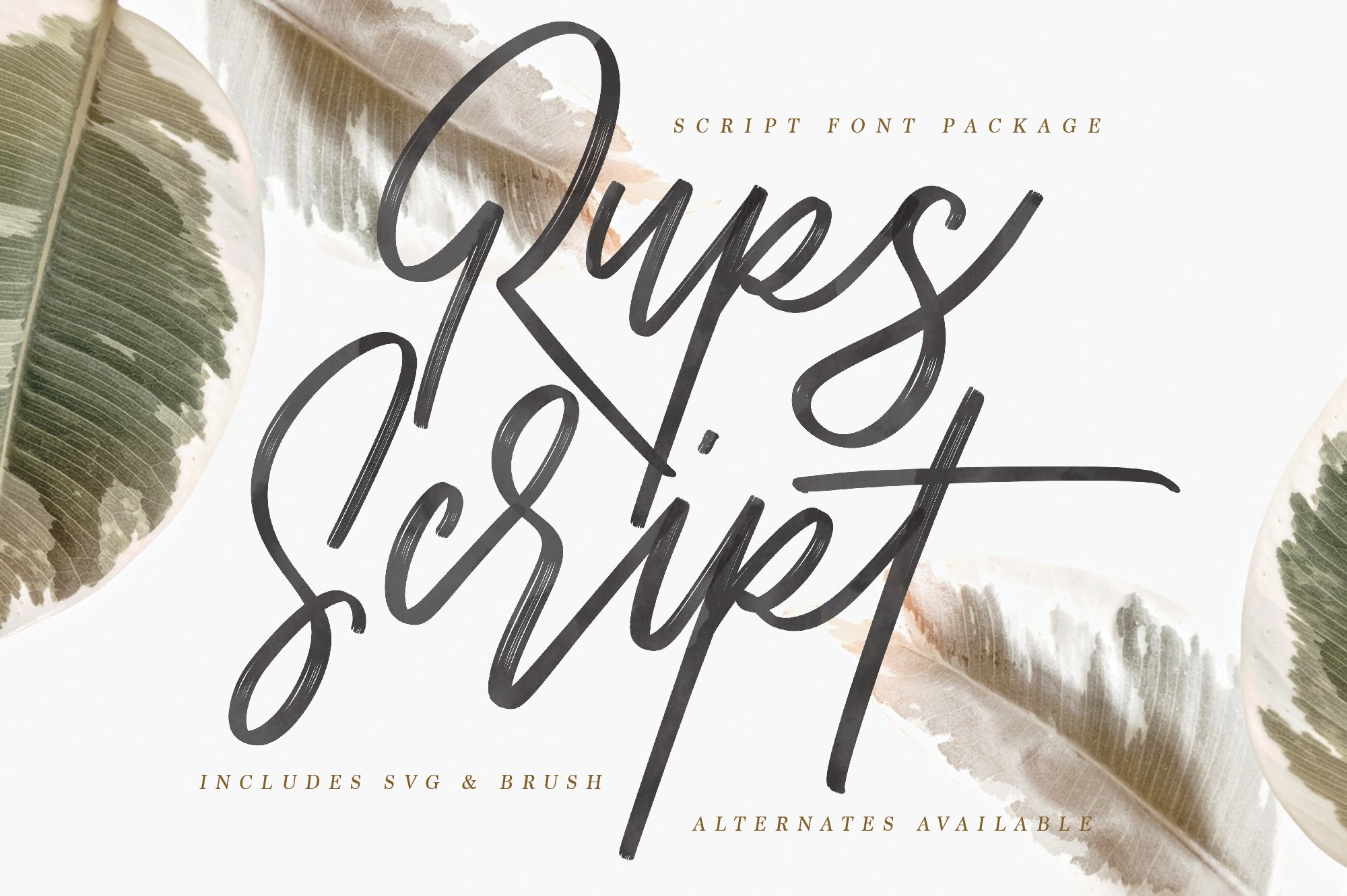 Download Rups Script Font Free - Charming Handwritten Style