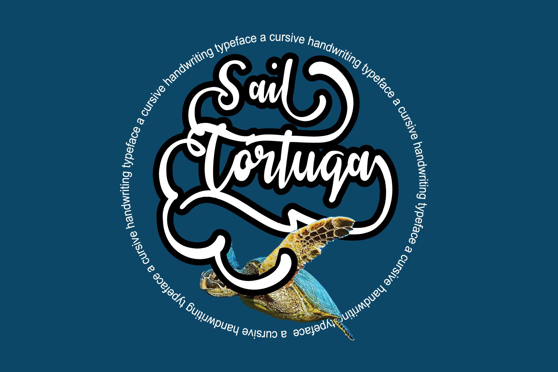 Download Sail Tortuga Font Free - Nautical Style Typeface