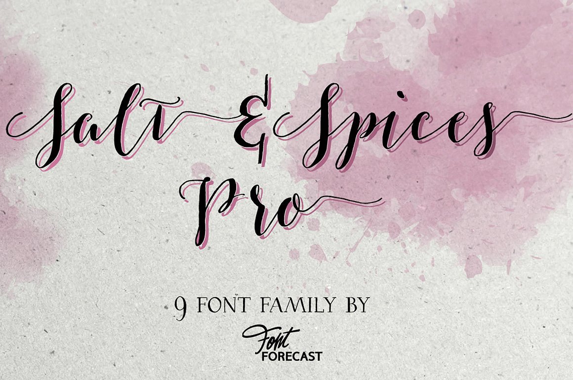 Download Salt Spices Pro Font Free - Flavorful Typography