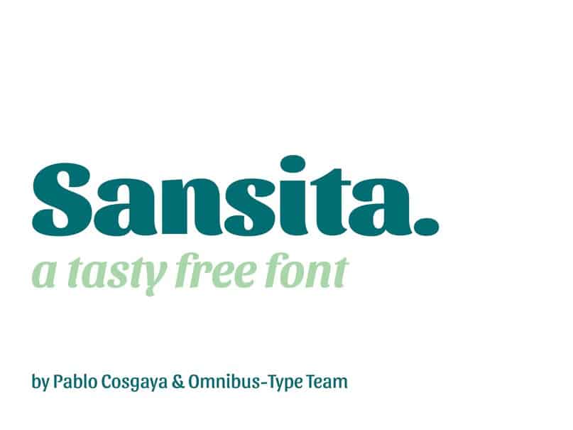 Download Sansita Font Free - Versatile and Stylish Typeface