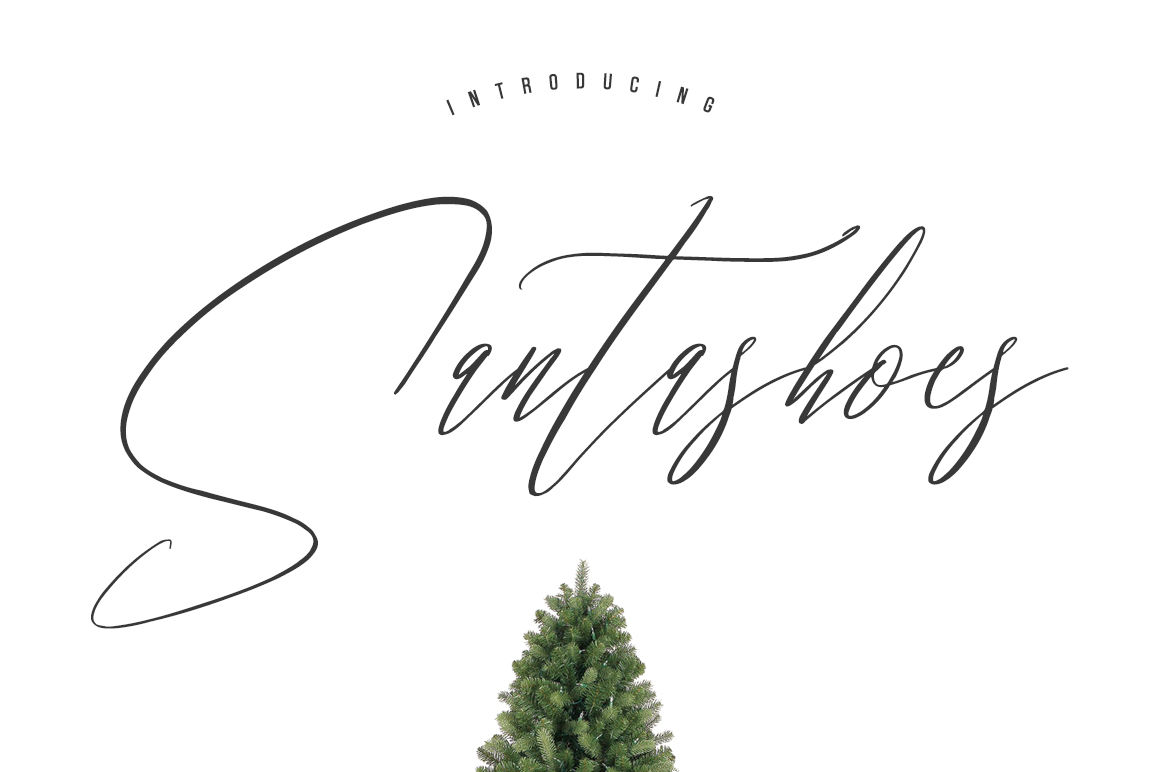 Download Santashoes Typeface Free - Unique Display Font