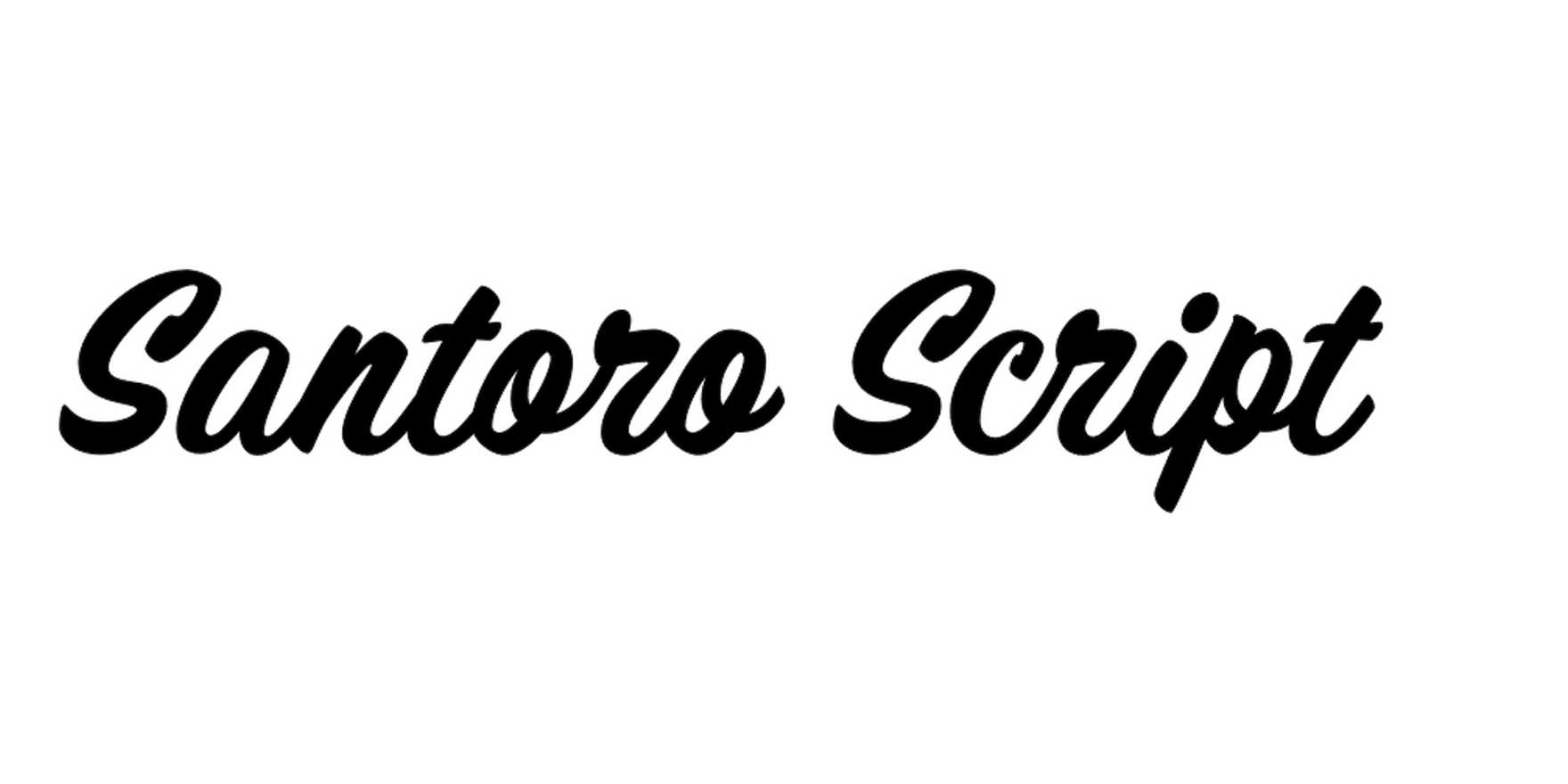 Download Santoro Script Font Free - Elegant Handwritten Style