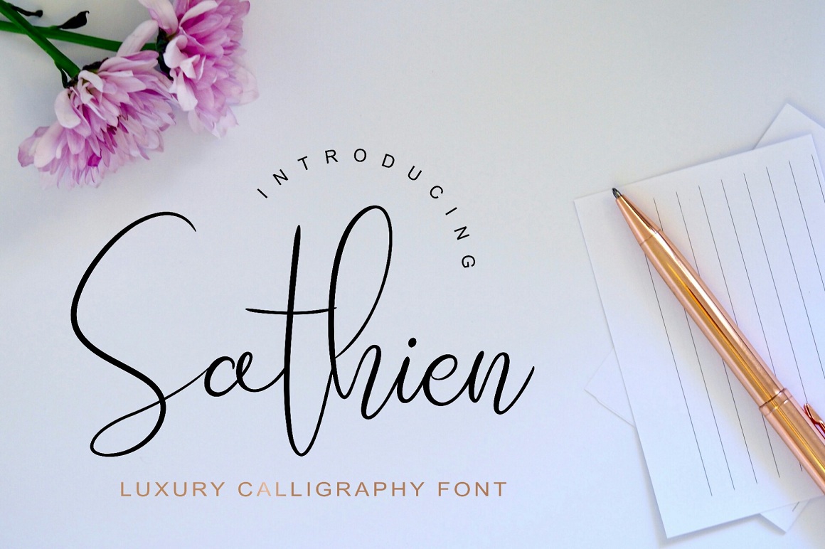 Download Sathien Luxurious Font for Free - Elegant & Classy