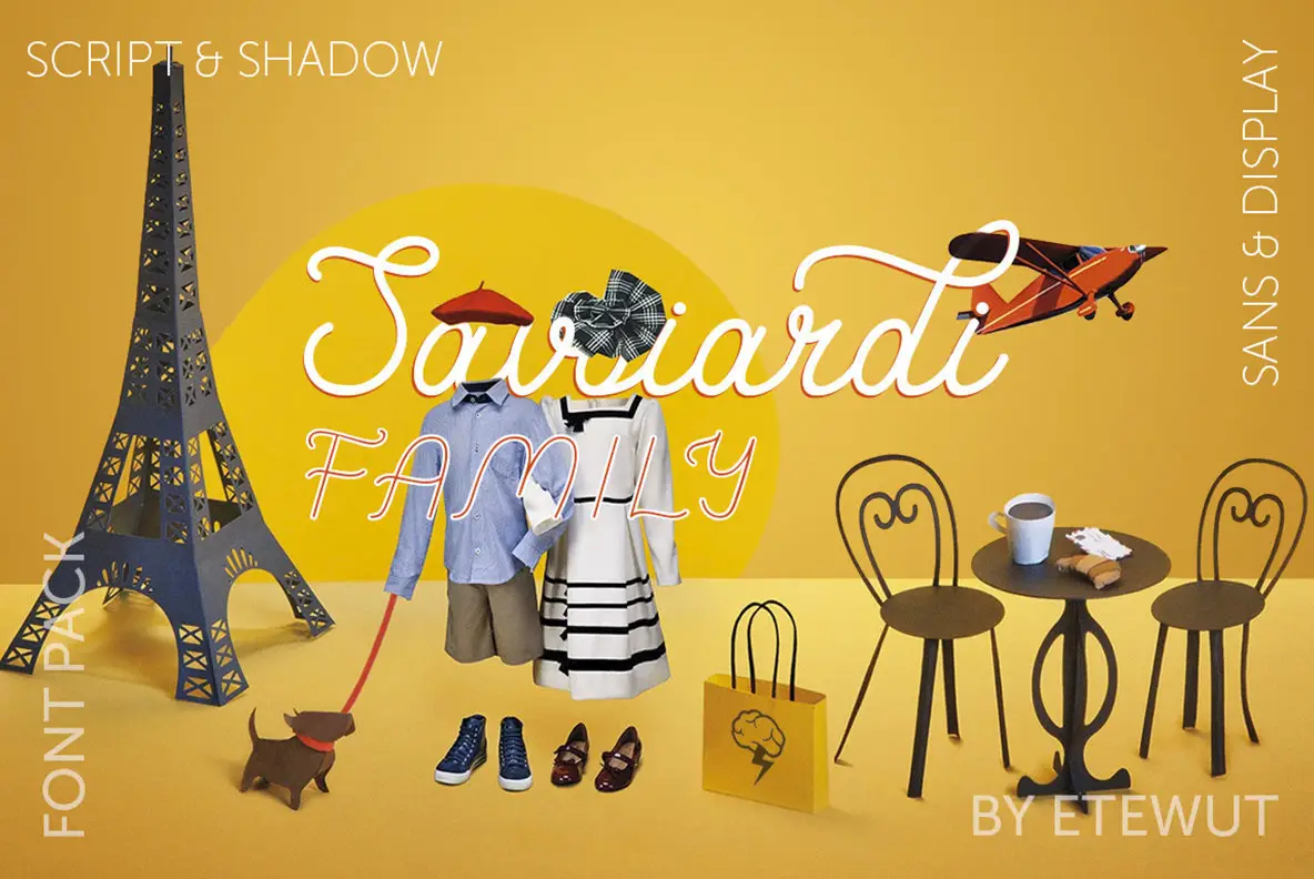 Download Savoiardi Family Font Free - Stylish Italian Design