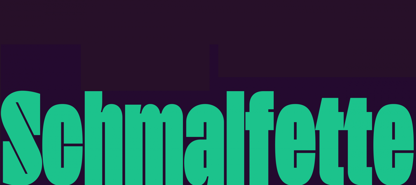 Free Schmalfette Font Download - Stylish and Bold Design