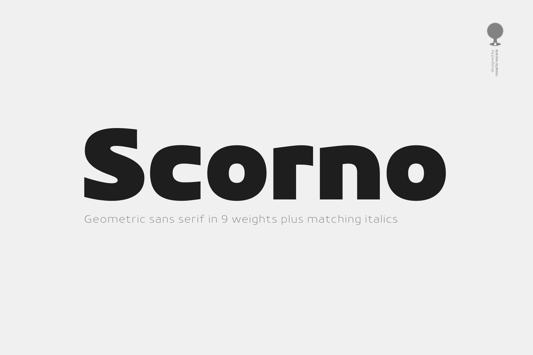 Download Scorno Font Free - Unique Bold Display Style