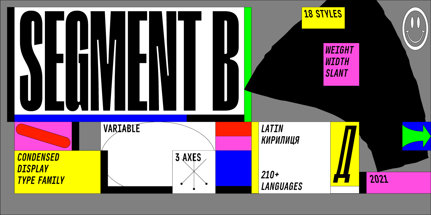 Скачайте бесплатно шрифт Segment B Type Narrow Bold Italic - стильный и современный