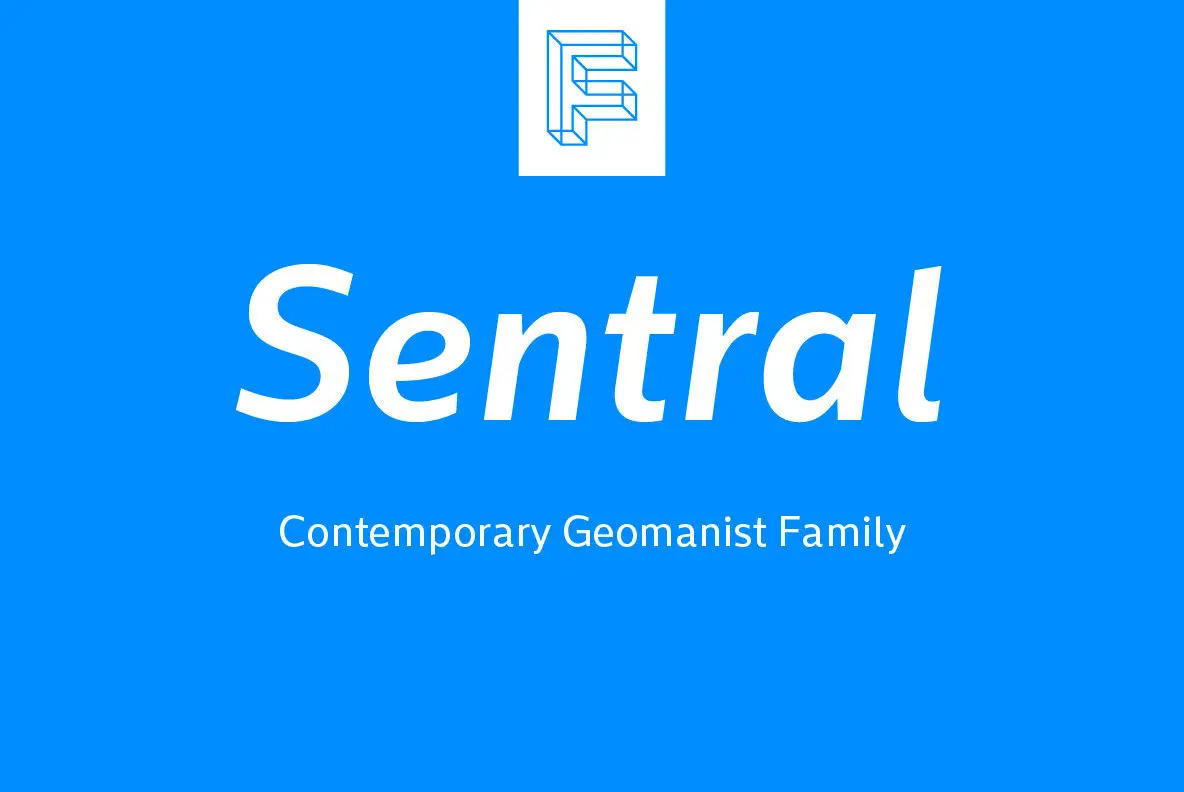 Download Sentral Font Free - Modern Versatile Design